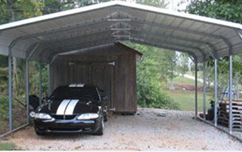 metal carport here is a rounded style carport with taller height than usual which VWBNGZU