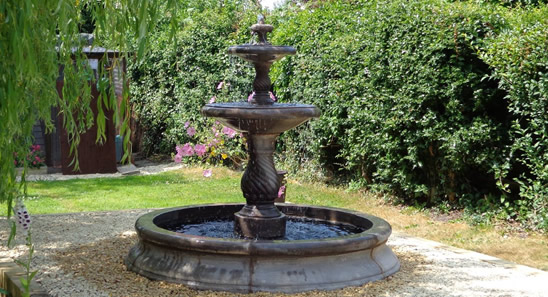 metal garden fountains IGWKQDX