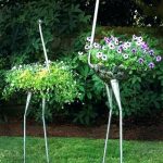 metal lawn ornaments flowers metal yard flowers metal garden art flowers CSLVDXL