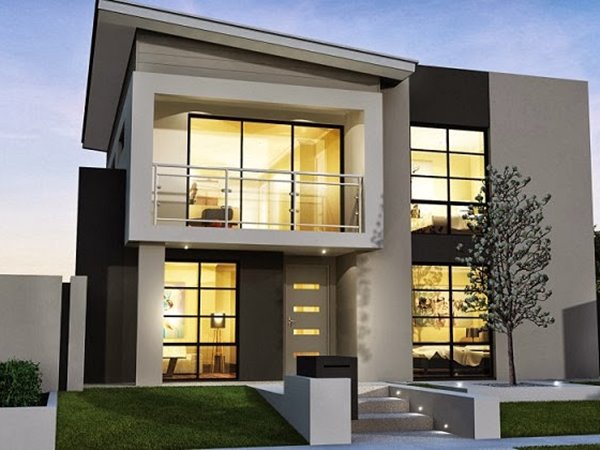 minimalist house design elegant exterior for 2 storey minimalist house QEAPYFS