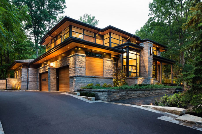 modern home architecture with traditional touch XQKROAE
