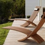 modern patio furniture modern outdoor furniture chic sculptural teak loungers for a modern outdoor CSKLPAV