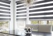 motorized blinds sheer shade with motorized option in a dining room setting. MXKPUQE