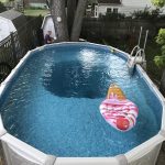 my above ground pool has a 13 foot deep pit. AUKFADV