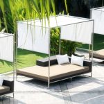 outdoor daybed with canopy GHPONSG