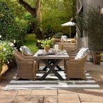 outdoor dining table navarro outdoor rectangular dining table | williams sonoma XPWILWC