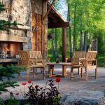 outdoor fireplace ideas shop this look LEGFSGZ
