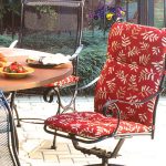 outdoor furniture cushions high back chair cushions IRTCOAN