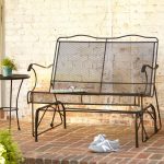 outdoor gliders hampton bay jackson patio loveseat glider YMLNPTV