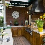 outdoor kitchen ideas outdoor kitchen with retractable canopy VGVWYRU