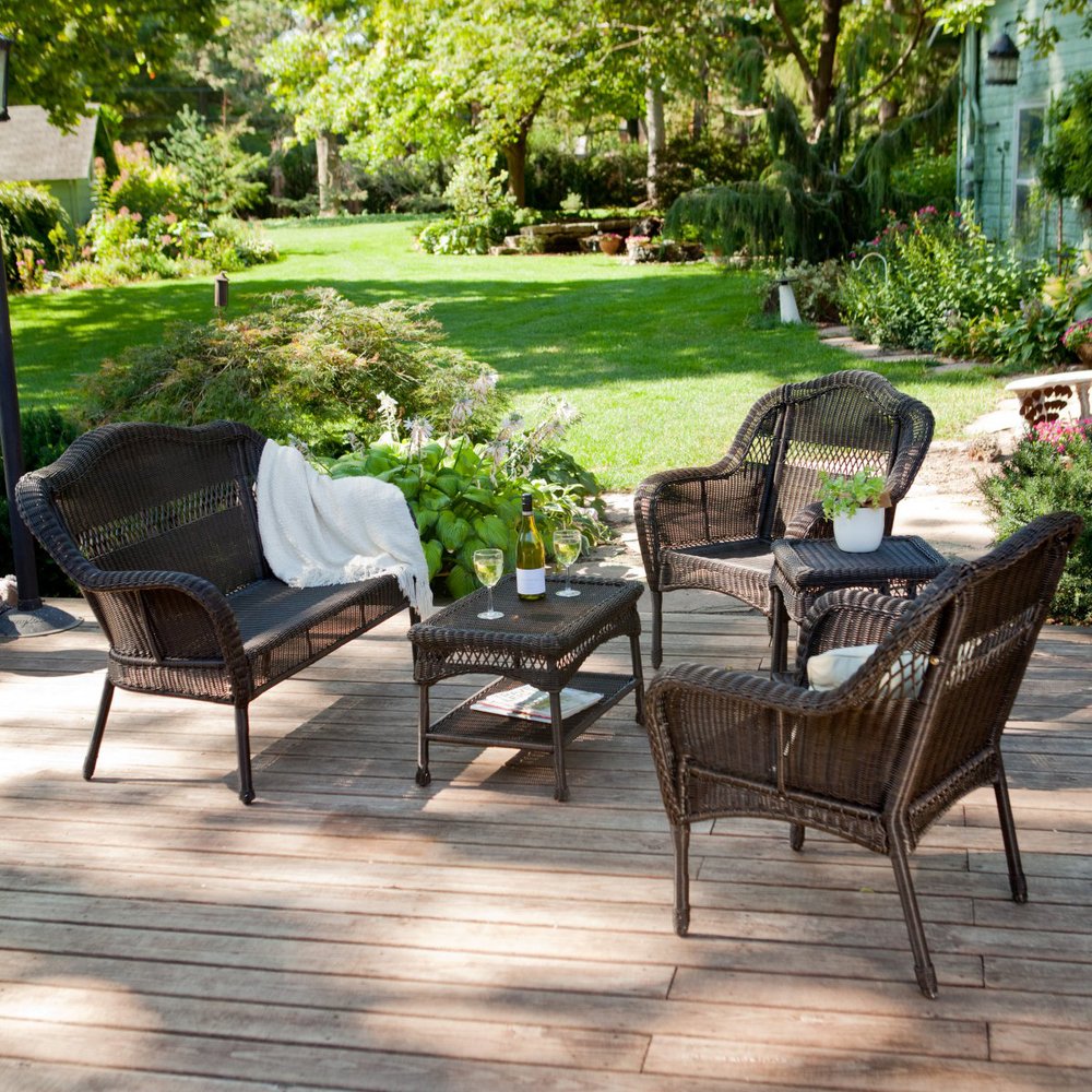 outdoor patio furniture sets outdoor patio furniture resin wicker conversation set-in garden sofas from  furniture VQUZYMA