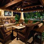 outdoor patio ideas with fireplace and tv 2018 incredible fabulous intended JDOKGTE