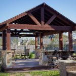 outdoor patio structure for entertaining in katy, tx traditional-patio OZEKWOQ