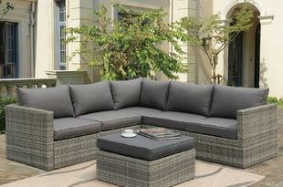 outdoor sectionals utopia sectional with cushions JLVZFDK