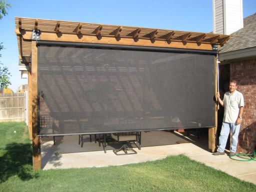 outdoor spaces - beat the heatu0027s patio shades, patio enclosures and other MIVHWTQ