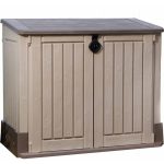 outdoor storage shed keter store-it-out midi 30-cu ft resin storage shed, all LVQFWMJ