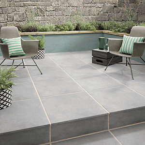 outdoor tiles wickes al fresco grey indoor u0026 outdoor porcelain floor tile 610 x FONGKLZ