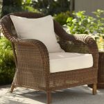 outdoor wicker furniture palmetto all-weather wicker armchair, honey GEWDTSS