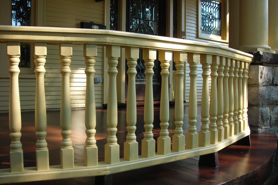 painting wood deck spindles BXQATHY