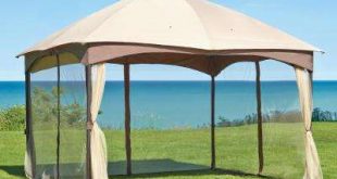 patio canopy massillon 10 ft. x 12 ft. double roof gazebo VDFKTDS