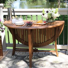 patio dining table display product reviews for 48-in w x 48-in l round folding dining HXEXJPL