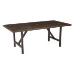 patio dining tables home decorators collection bolingbrook metal rectangular outdoor patio  dining table AJJXERT