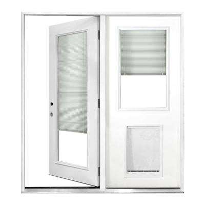 patio doors 60 in. x 80 in. mini-blind primed white prehung right-hand AYOAJIN