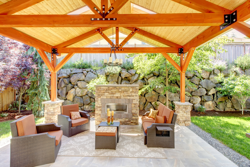 patio fireplace 31 patio fireplaces creating outdoor living room spaces RYYCUVS