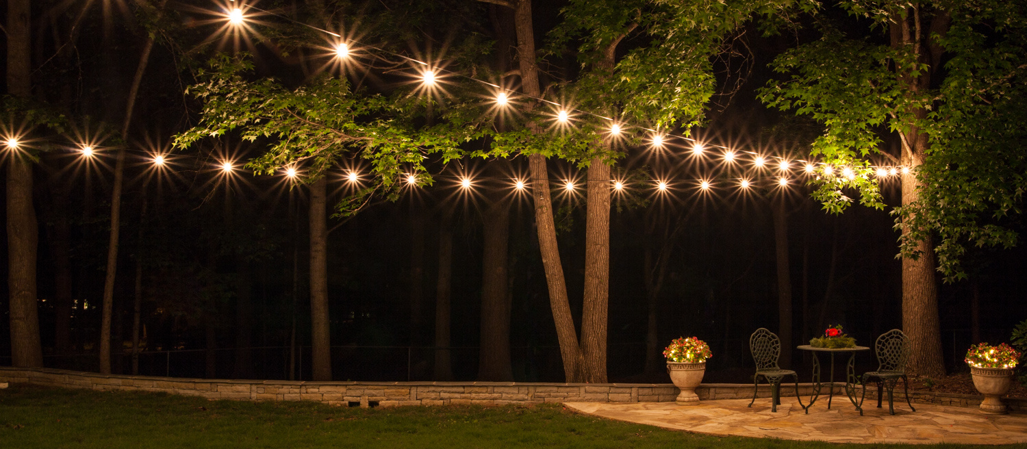 patio lighting how to hang patio lights - popular outdoor lighting ideas WQDOTHE