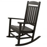 patio rocking chairs classics black patio rocker ZEMAXUJ