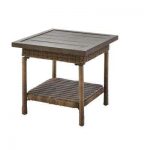 patio side table beacon park steel wicker outdoor accent table YTIEXHT