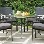 patio table and chairs amazon.com: gramercy home 5 piece patio dining table set: garden u0026 outdoor IDOFGQE