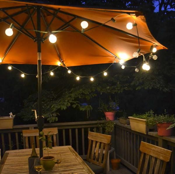 patio umbrella lights #diy #patio umbrella #lights XFDBGIN