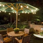 patio umbrella lights the 11 best diy outdoor lighting ideas EKETWRA