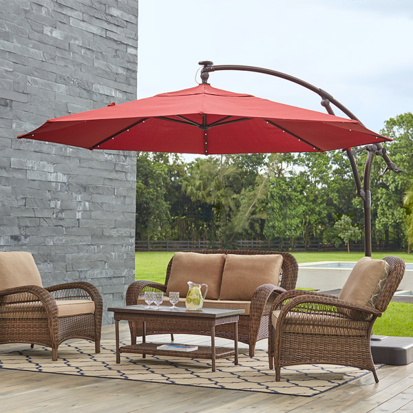 patio umbrellas by style. cantilever umbrellas LBPADGV