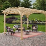 pergola kits 10x12 cedar pergola kit LSYGRJO