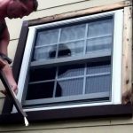 picture installing exterior window trim DKPTEQU