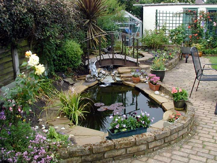 picture of how to make a garden pond GWUGDFJ