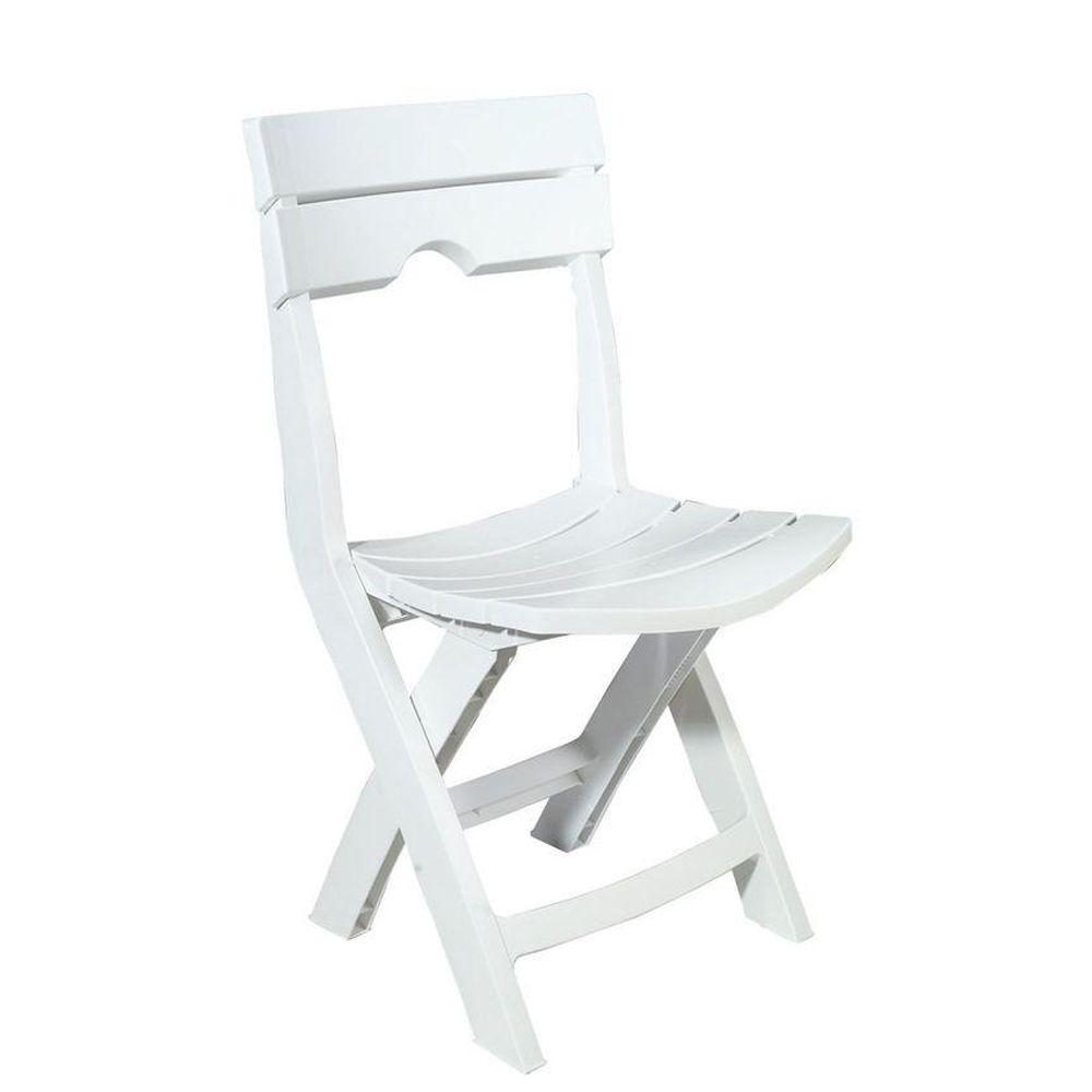 plastic outdoor chairs adams manufacturing quik-fold white resin plastic outdoor lawn chair JDWCAZR