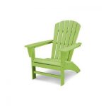 plastic patio furniture traditional curveback lime plastic outdoor patio adirondack chair LYCDCPB