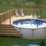 pool deck best above ground pool decks - a how to build diy guide VABCIGI