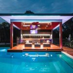 pool designs outdoor living swimming pool cabana designs - freshome.com EFXZMUW