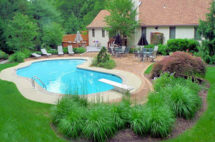 pool landscaping ideas nice idea for inground pool landscaping XKOSGNV