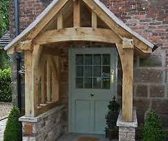 porch canopy image is loading oak-porch-doorway-wooden-porch-canopy-entrance-self- WZNPDIW