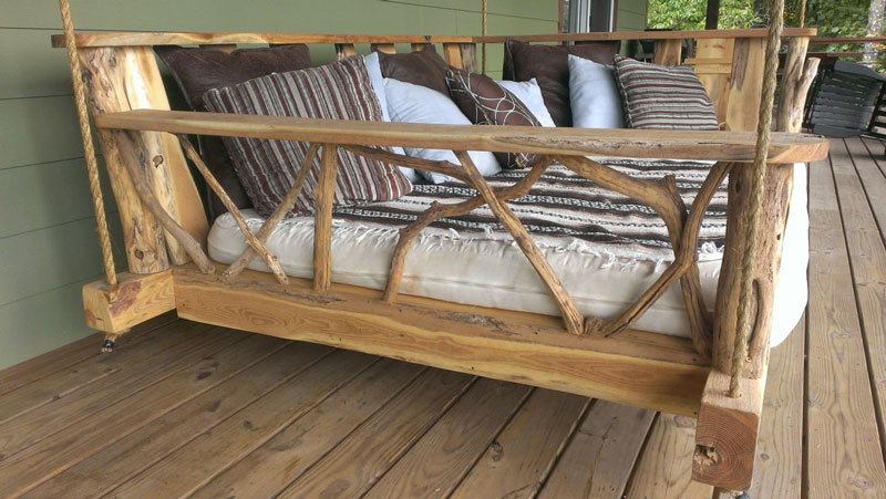 porch swings rustic porch swing bed · rustic porch swing bed GVAKYOU