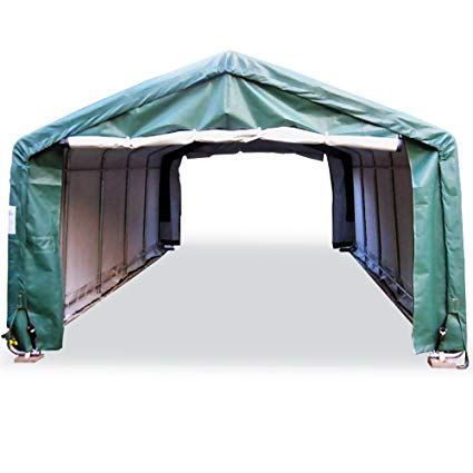 portable carports |instant garages | vehicle shelters (green, house  12wx20lx8h) SRRLRSK
