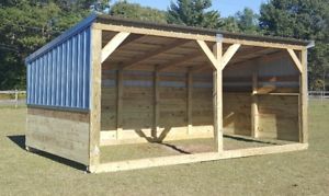 portable shed image is loading heavy-duty-portable-horse-barn-livestock-shelter-goat- TCBUSLU