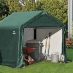 portable shed shelter logic 6u0027 x 6u0027 peak style portable storage shed ITLZQYT