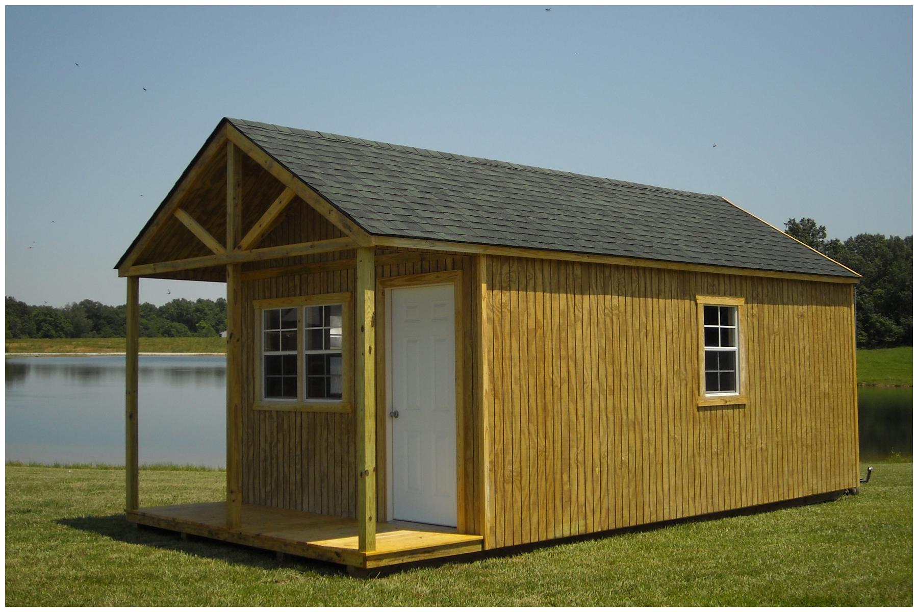 portable shed wood buildings SRVVWYG