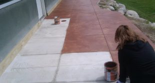 pouring a cement patio TGSLZIZ